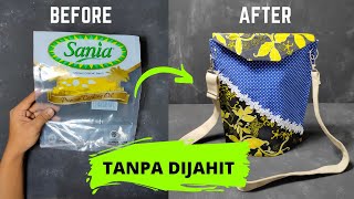 IDE KREATIF TAS DARI BUNGKUS MINYAK GORENG
