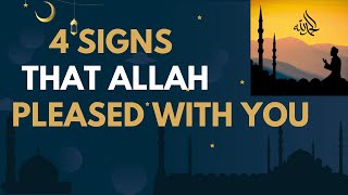 4 Signs Allah is Pleased With You 🌟  Ustadh Mohamad Baajour #islam  #faith  #islamicvideo