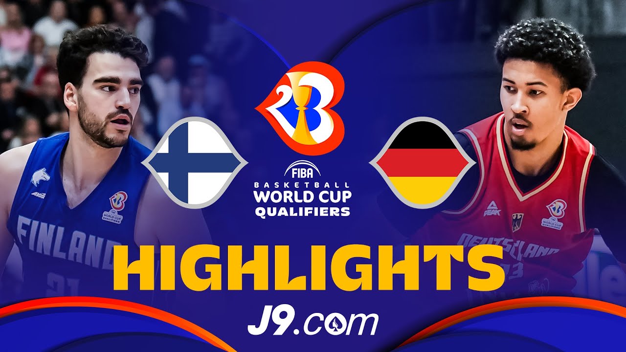 🇫🇮 Finland vs 🇩🇪 Germany  | J9 Basketball Highlights