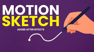 After Effects 2025 | Explaining  Motion Sketch | Hindi & Urdu Tutorial