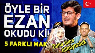 Pakistani Reaction - Farklı Makamlarda 5 Vakit Ezan! @Muhsin KARA [OfficialPage] - Sözler Köşkü