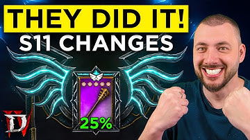 Diablo 4 Devs just saved Season 11! - Patch 2.5 Notes Breakdown