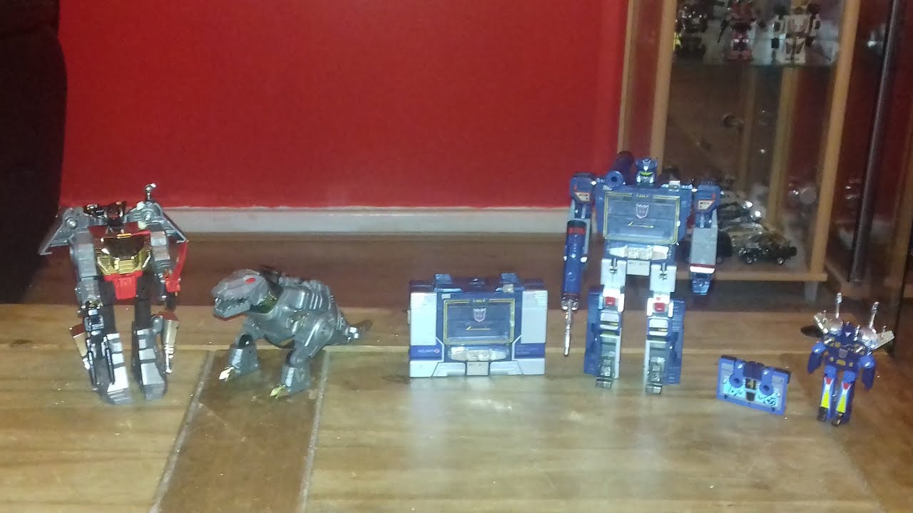 トランスフォーマー めんどくさく グリムロックVSサウンドウェーブ  