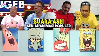 TUAN KRAB TERNYATA GURU SMP! Inilah 6 Pengisi Suara Karakter Film Kartun SpongeBob Versi Indonesia
