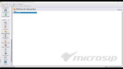 Microsip Punto de venta: Cómo registrar un descuento máximo por artículo