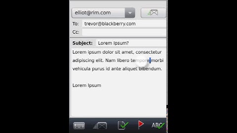 Torch 9800 OS Tutorial Video - Cursor Control