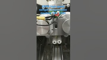 High speed softgel encapsulation machine 8RPM model SEC-106H high seal beautiful and less gel waste