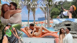 WEEK IN OUR LIFE AT SEA | our baecation vlog