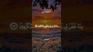 Surah Yaseen 26-27 | Mishary Rashid Alafasy | #SurahYaseen #QuranRecitation