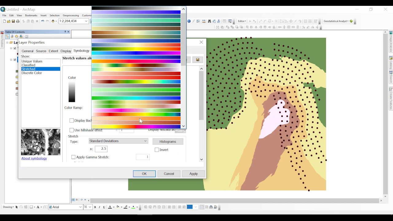 Kriging Interpolation Technique using ArcGIS A Surface