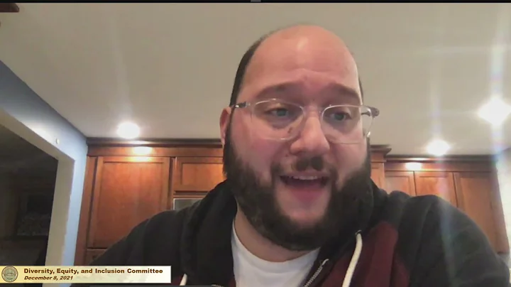 Diversity, Equity, and Inclusion Committee - December 8, 2021