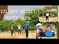 Village Cricket Match Vlog // Mankad Accident #cricket #villagecricket #cricketlover #match #vlog