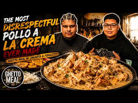 The Most Disrespectful Pollo a la Crema Ever Made | Ghetto Meal w/ Jakarta & Fidelitty
