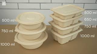 Witness Zume's Anti-leak and Compostable Products in Action!