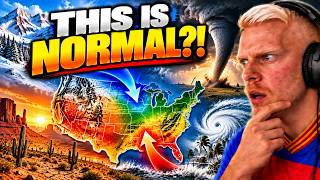 European Can’t Believe How EXTREME American Weather Gets 🇺🇸 🔥