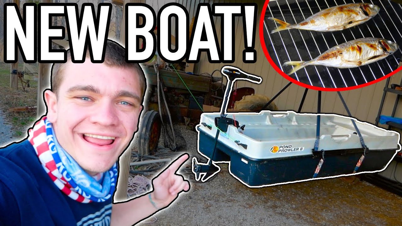 CATCH CLEAN COOK in my BRAND NEW BOAT!!! 