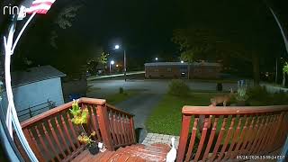 #doorbellcam catches #deer on a front loan. #wildlife #wildlifeconservation #wildlifeconflict #joke 