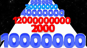 Number Master (vs) Ball Run Infinity - Gameplay Walkthrough Android, iOS (ASMR, Max Level)