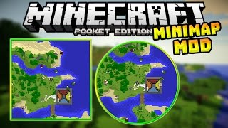 NEW MINIMAP MOD in 0.12.1!!! - Minimap in MCPE - Minecraft PE (Pocket Edition)