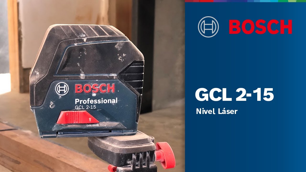 NIVEL LASER BOSCH GCL 2-15