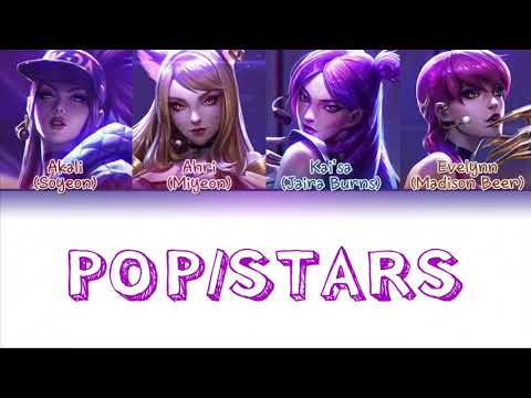 K/DA - 'POP/STARS' (ft. (G)I-DLE, Madison Beer, Jaira Burns) [GEO SUB/ქართულად]