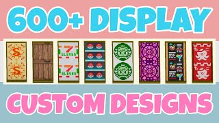 Top 600+ Panel Display Custom Designs In Animal Crossing New Horizons (Shop Sign/Menu, Design Code)