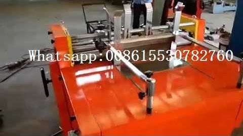 corrugated paperboard partition slotting machine