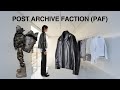 The best south korean fashion brand  post archive faction paf