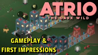 Cyberpunk Factory Builder - Atrio: The Dark Wild Early Access