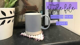 Wooden Bead Trivet | Style File