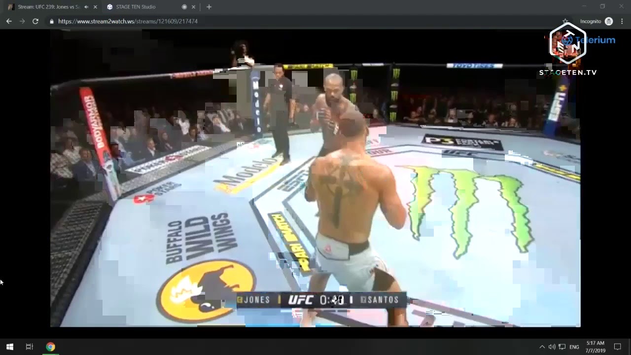 UFC 239 - JonJones VS ThiagoSantos LIVE STREAM