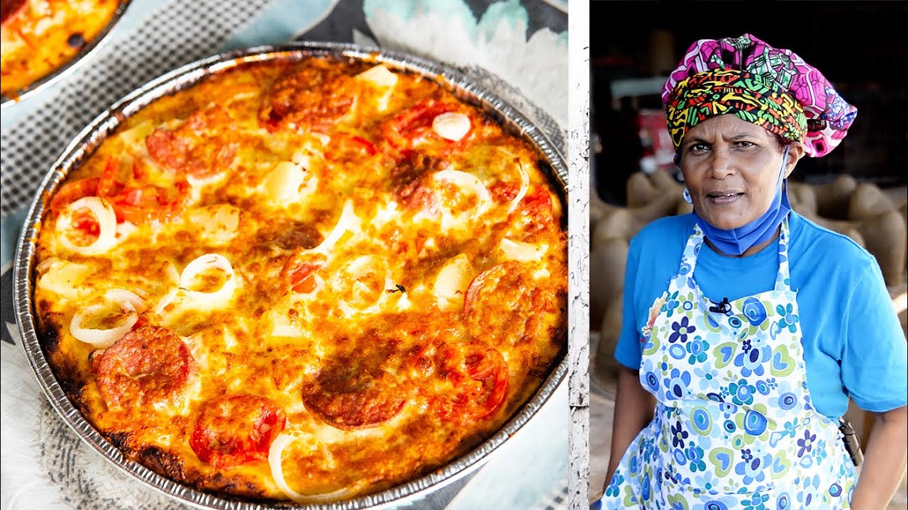 Dirt Oven Pizza by Shanty in Siparia, Trinidad & Tobago In De Kitchen YouTube