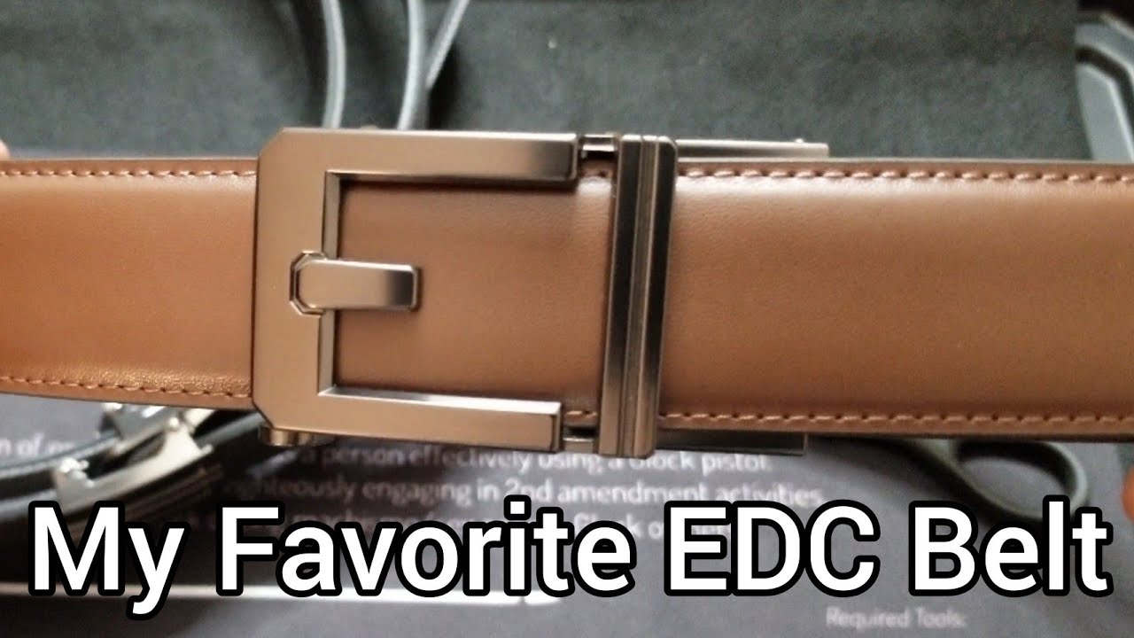 This is the best EDC belt. Kore Essentials Gun Belt CCW Concealed