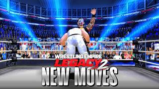 Wrestling Empire Legacy 2 NEW MOVES! Twist of Fate, South of Heaven, and MORE! @cxgstudios screenshot 1