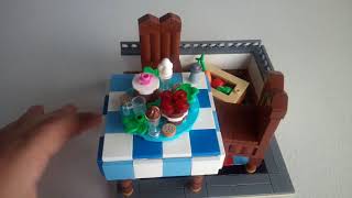 Lego MOC Build: The Café Picnic Table