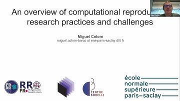 An Overview of Computational Reproducibility Research Practices and Challenges