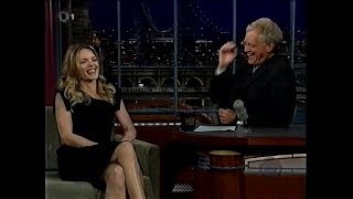 Michelle Pfeiffer on Late Show with David Letterman (2007)