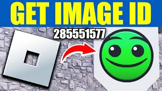 How To Get Image ID For Roblox! Roblox Copy Decal ID!