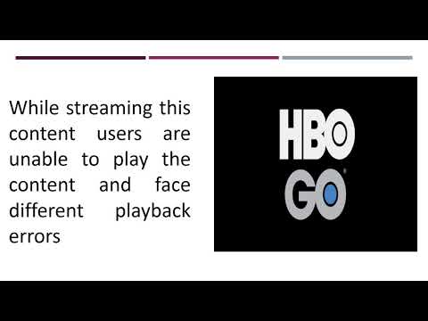 How to Fix HBO GO playback issues