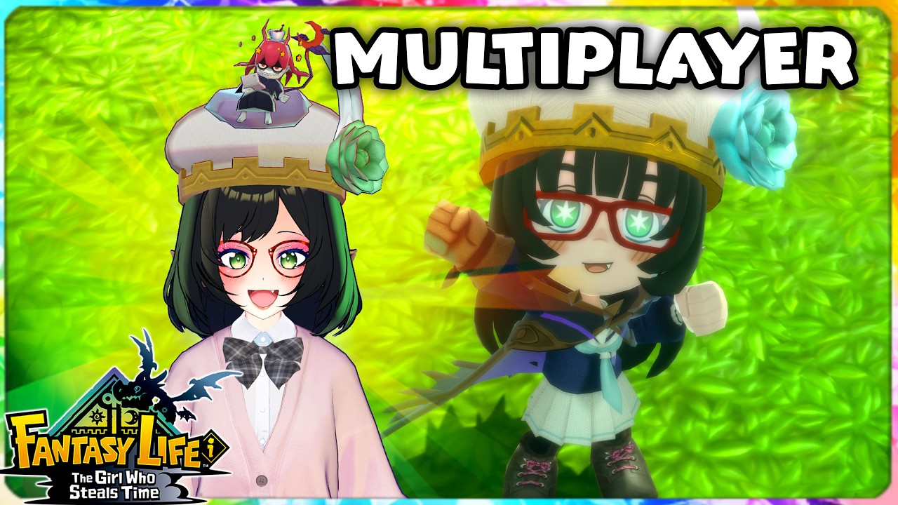 Cozy Fantasy Life i Multiplayer! Snoozaland and Level 100 Mercenary! - Dream Challenge Update