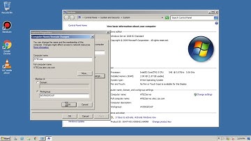 Changing Windows Server’s Computer Name