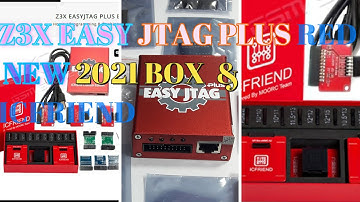 Z3X EASY JTAG PLUS RED BOX WITH ICFRIEND 13N1 UNBOXINGI REVIEW NEW 2021 BY  CELL SOLUTIONS