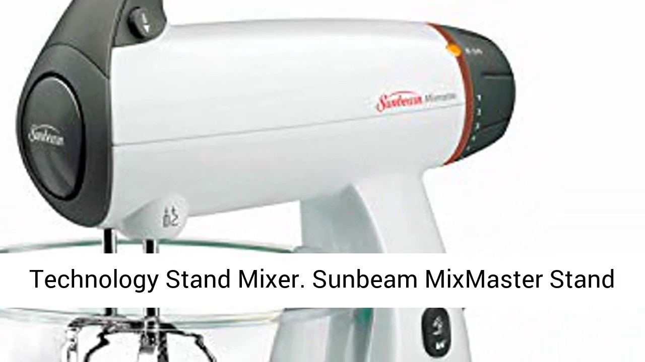  Sunbeam MixMaster 350 Watt, White  Soft-Start Technology Stand  Mixer: Electric Stand Mixers: Home & Kitchen