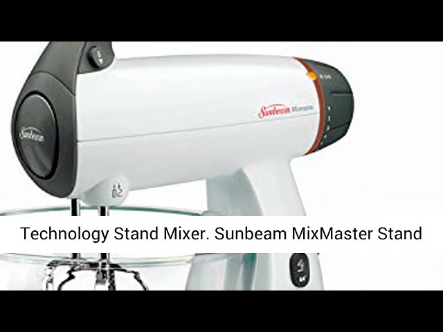 Sunbeam MixMaster White Soft-Start Technology Stand Mixer. for