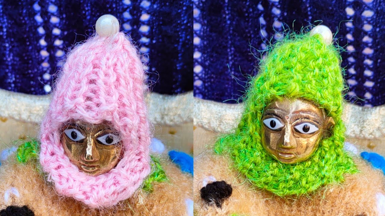 Monkey cap for kanha ji,size 3,4-5