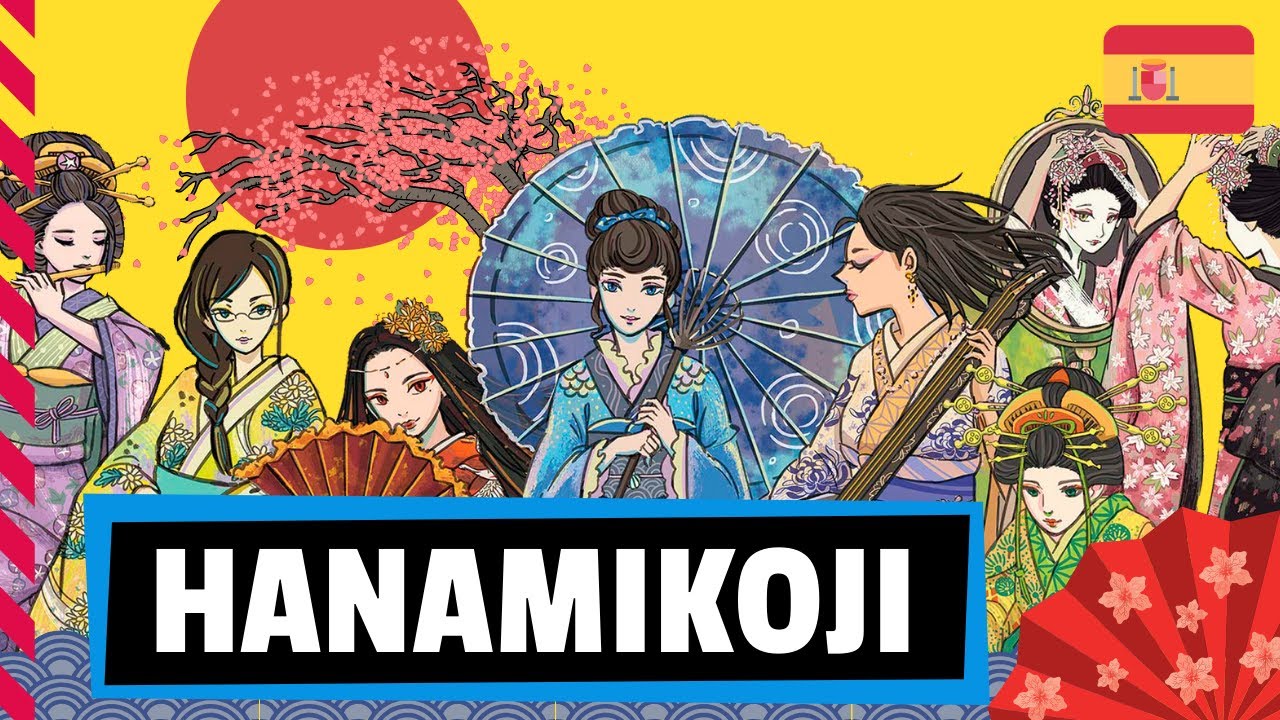 HANAMIKOJI Juego de mesa - Reseña / Tutorial / Cómo se juega (Español)