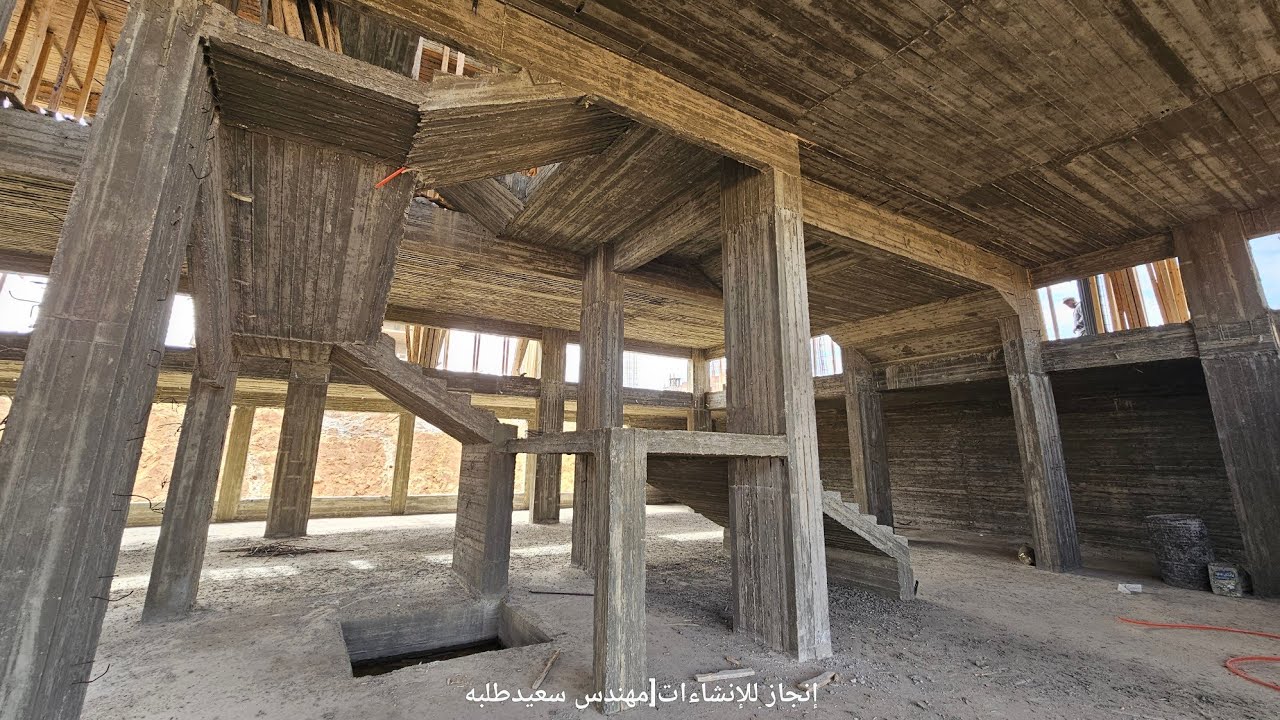 لو عاوز الاعمدة عندك تطلع بدون تسويس أو تعشيش في حاجه مهمة لازم تعملها 