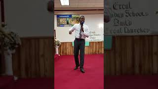 New life Pentecostal church in Spring Valley 22 years old Pastor brought down Holly Spirit to the ch