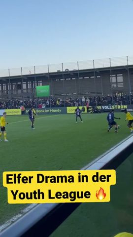 Elfer Drama in der Youth league !