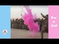 SOLDIER BABY GENDER REVEAL / CUTE PREGNANCY